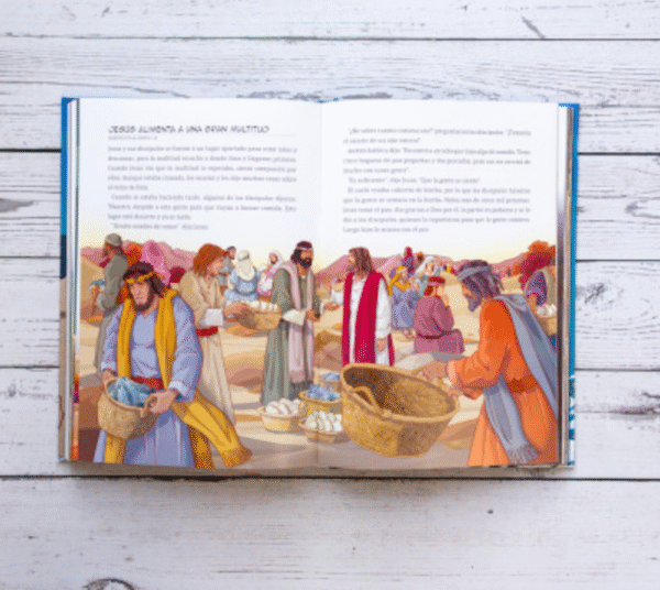 Biblia Junior Ilustrada y narrada para jóvenes lectores - Imagen 3